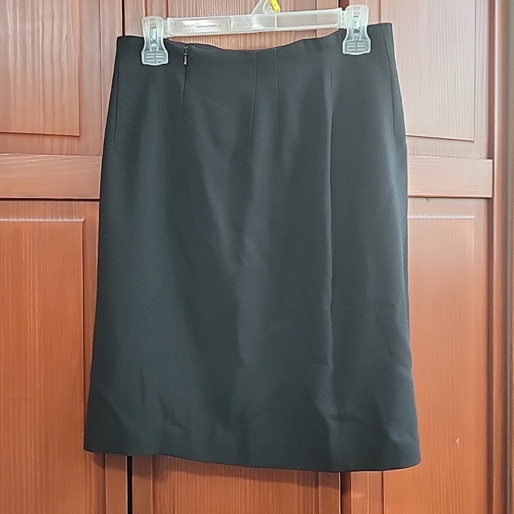 Evan Picone Blazer Skirt Set Womens Jacket Black Formal Workwear | 10 - Picture 13 of 16
